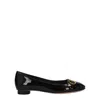 Dior Woman Ballet Flats Black Size 6.5 Leather