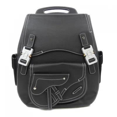 Pre-owned Dior Christian  Black Backpack ()