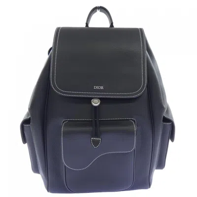 Pre-owned Dior Christian  Black Backpack ()