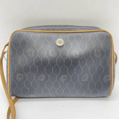 Pre-owned Dior Christian  Black Brown Leather Pochette Shoulder Bag () In Multi