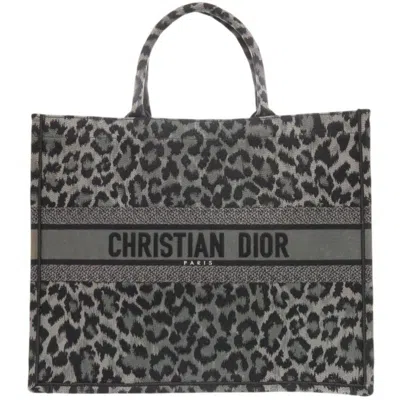 Pre-owned Dior Christian  Black Canvas Tote Bag ()