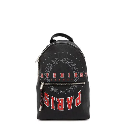 Pre-owned Dior Christian  Black Leather Backpack ()