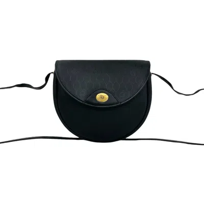 Pre-owned Dior Christian  Black Leather Pvc Pochette Shoulder Bag ()