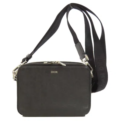 Pre-owned Dior Christian  Black Leather Shoulder Bag ()