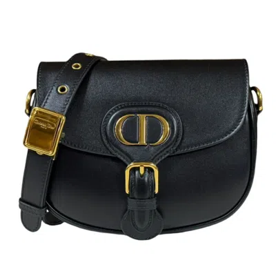 Pre-owned Dior Christian  Black Leather Shoulder Bag ()