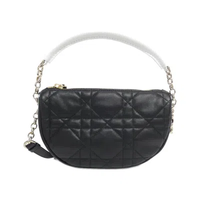 Pre-owned Dior Christian  Black Leather Shoulder Bag ()