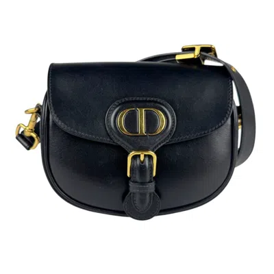 Pre-owned Dior Christian  Black Leather Shoulder Bag ()