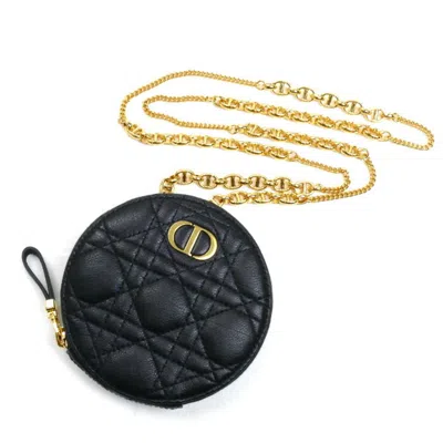 Pre-owned Dior Christian  Black Leather Shoulder Bag ()