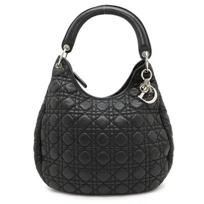 Pre-owned Dior Christian  Black Leather Shoulder Bag ()