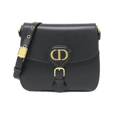 Pre-owned Dior Christian  Black Leather Shoulder Bag ()