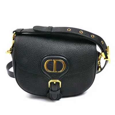 Pre-owned Dior Christian  Black Leather Shoulder Bag ()