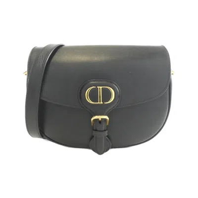 Pre-owned Dior Christian  Black Leather Shoulder Bag ()