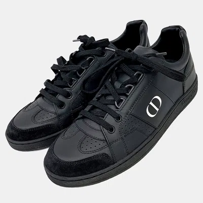 Pre-owned Dior Christian  Black Leather Sneakers