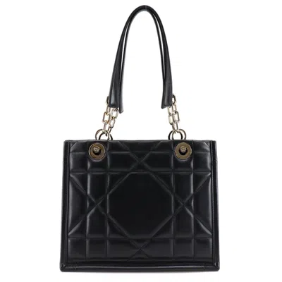 Pre-owned Dior Christian  Black Leather Tote Bag ()