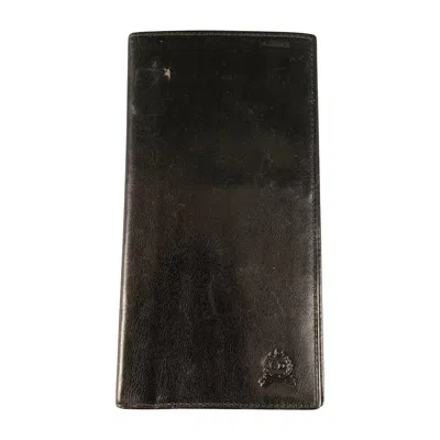 Pre-owned Dior Christian  Black Leather Wallet