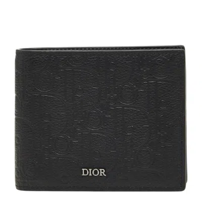 Pre-owned Dior Christian  Black Leather Wallet (bi-fold) ()