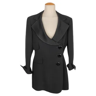 Pre-owned Dior Christian  Black Mid-length Jacket