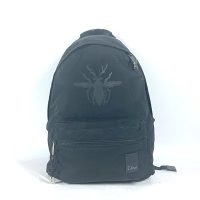 Pre-owned Dior Christian  Black Nylon Backpack ()