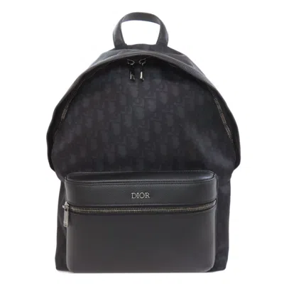 Pre-owned Dior Christian  Black Nylon Backpack ()