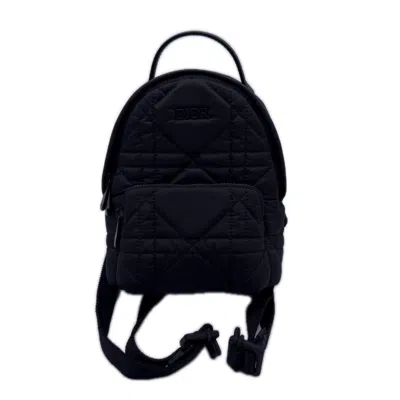 Pre-owned Dior Christian  Black Nylon Backpack ()