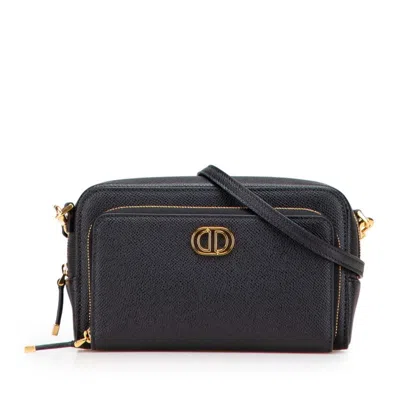 Pre-owned Dior Christian  Black Pouch Shoulder Bag ()