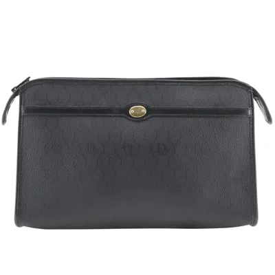 Pre-owned Dior Christian  Black Pvc Clutch Bag ()