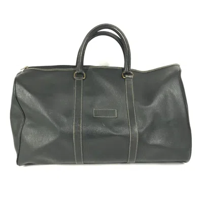 Pre-owned Dior Christian  Black Pvc Leather Boston Bag ()