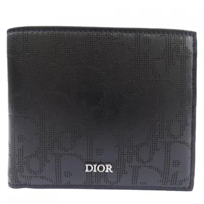 Pre-owned Dior Christian  Black Wallet (bi-fold) ()