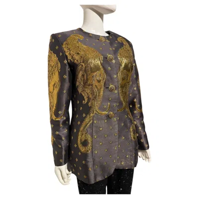 Pre-owned Dior Christian  Blazer From Haute Couture Autumn/winter 1992–1993 Collection In Black
