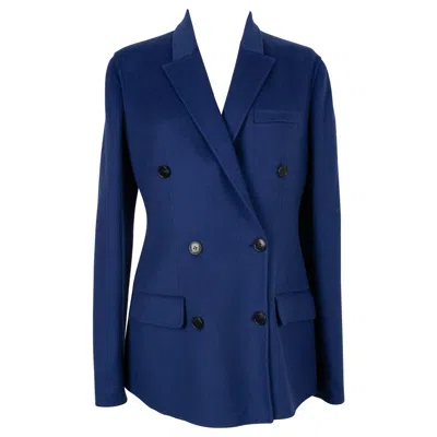Pre-owned Dior Christian  Blue Cashmere Jacket, 2014