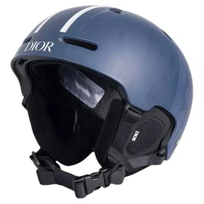 Pre-owned Dior Christian  Blue Ski Helmet - M (55-58 Cm)