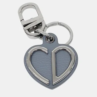 Pre-owned Dior Christian  Blue/silver Keyring And Bag Charm