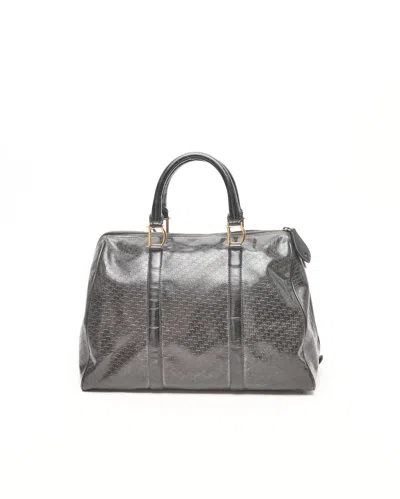 Dior Christian  Boston Bag In Gray