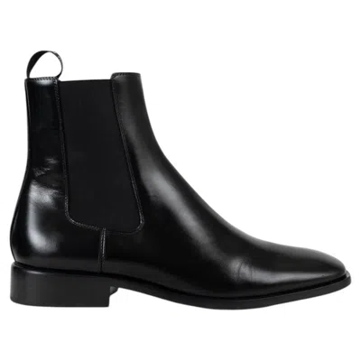 Pre-owned Dior Christian  Boyish-d Chelsea Boots Black Matt Calfskin 39 39