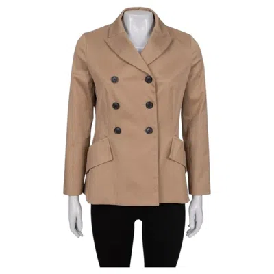 Pre-owned Dior Christian  Brown Corduroy Double-breasted Jacket Sz.40/l