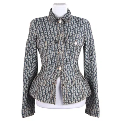 Pre-owned Dior Christian  By John Galliano — Denim Jacket (2005) In Gray