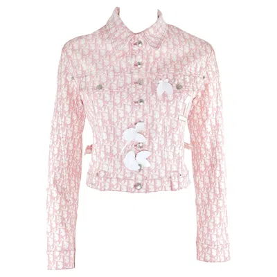 Pre-owned Dior Christian  By John Galliano Issimo Pink Embellished Jacket