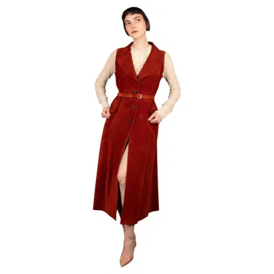 Pre-owned Dior Christian  Cardigan Coat By Maria Grazia Chiuri Pre-fall 2019 In Red