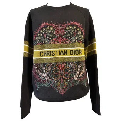 Pre-owned Dior Christian  Cashmere Sweater Perfect Condition In Black