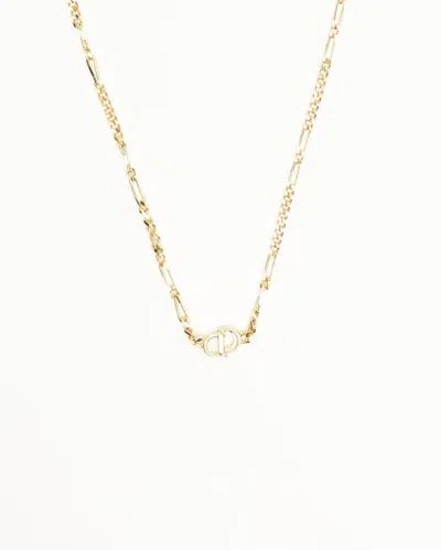 Dior Christian  Cd Chainlink Necklace