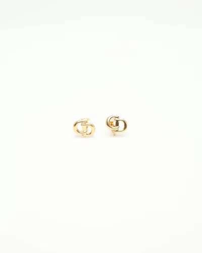 DIOR CHRISTIAN DIOR CD CLIP-ON EARRINGS