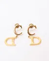 Dior Christian  Cd Earrings