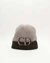 Dior Christian  Cd Icon Beanie In Brown