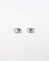 Dior Christian  Cd Logo Earrings