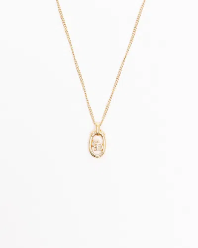 Dior Christian  Cd Logo Necklace