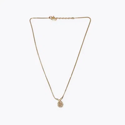 Dior Christian  Cd Rhinestone Necklace