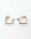 Dior Christian  Cd Square Earrings