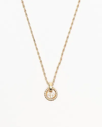 Dior Christian  Halskette Cd Twisted Logo