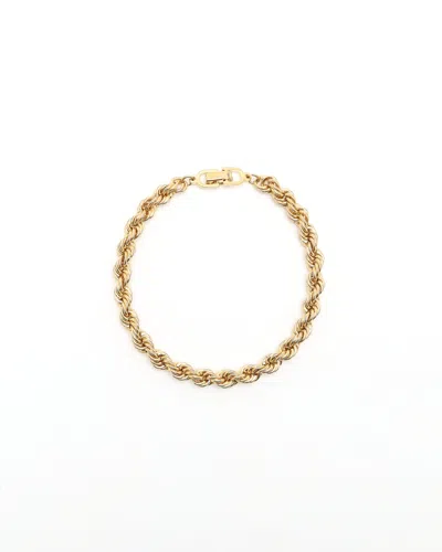 Dior Christian  Chain Bracelet In Gold