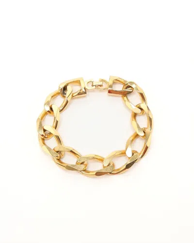 Dior Christian  Chain Bracelet In Gold